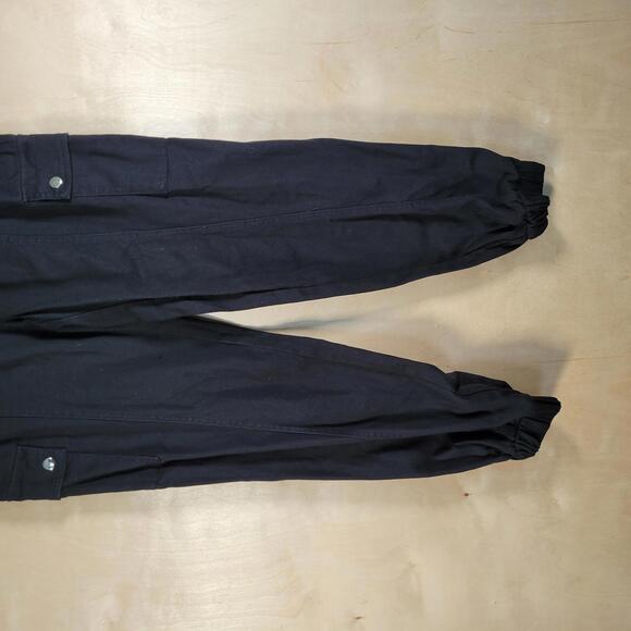 Forever 21 Black Chino Twill Cargo Jogger Pants Women Size M - Picture 9 of 10